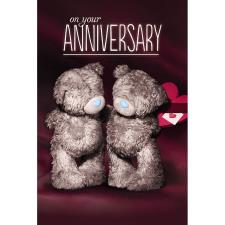 On Your Anniversary Me to You Bear Card Image Preview